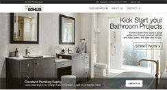 Desktop Screenshot of clevelandplumbingsupplycharginfalls.com